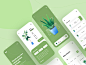 Plant shop - Mobile App design virtualreality illustraion illustrations mobile design mobile app design virtual reality e-commerce design e-commerce app ecommerce e-commerce app mobile ui mobile app app design