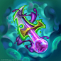 Necrium Blade, Botos Vlad : Since we are still at the Deathrattle category, here is my first weapon made for Hearthstone expansion The Boomsday Project ! Hope you like it ! People seem to be affraid of this one, can't wait to grab this baby for myself mua