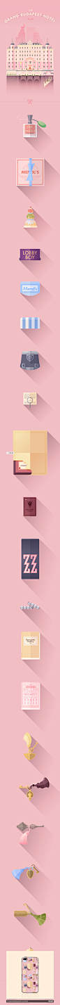 The Grand Budapest Hotel · Flat on Behance