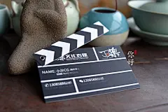 你好名片 | Action,卡！一款适合导演的创意名片。-古田路9号-品牌创意/版权保护平台