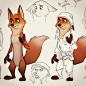 Another oldie. I  posted the #Fox a while back, but I think I have never shared the #expressions and the #WW2 costume