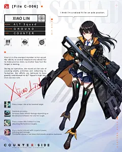 异界事务所东南亚Counter:Side【Southeast Asia】
XIAO LIN