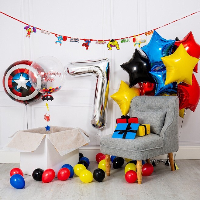气球<br/>成都轻派对，生日派对，宝宝...