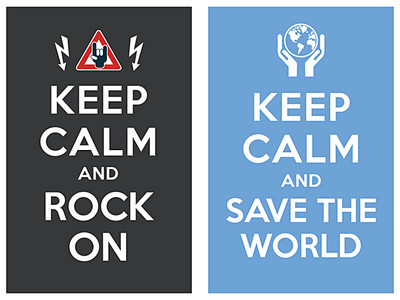 keep calm and rock o...