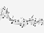 起伏的五线谱矢量图标_88ICON https://88icon.com 音乐 波浪 弯曲 音乐会 旋律 音律 线条 波动 线谱 音乐符号 悦耳的 音乐波浪