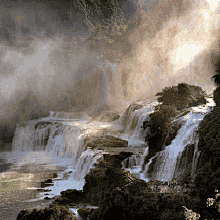 有声音动态瀑布壁纸_百度图片搜索  #优雅#