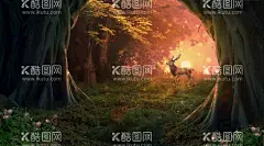 森林创意海报图片  - 源文件下载【酷图网】意境,唯美,简约,极简,梦幻,创意,插画,手绘,梦境,小清新海报,卡通插画,森林插画,小清新,简约风格,国潮,韵味,温馨,文艺范,文艺海报,手绘风,浪漫,治愈系,可爱,温暖,安逸,舒适,梦中世界,星空,森系插画,淡雅,文艺风,中国风,放飞梦想,创意合成,萤灵之光,丛林,树林,动物,奇幻森林,森林海报