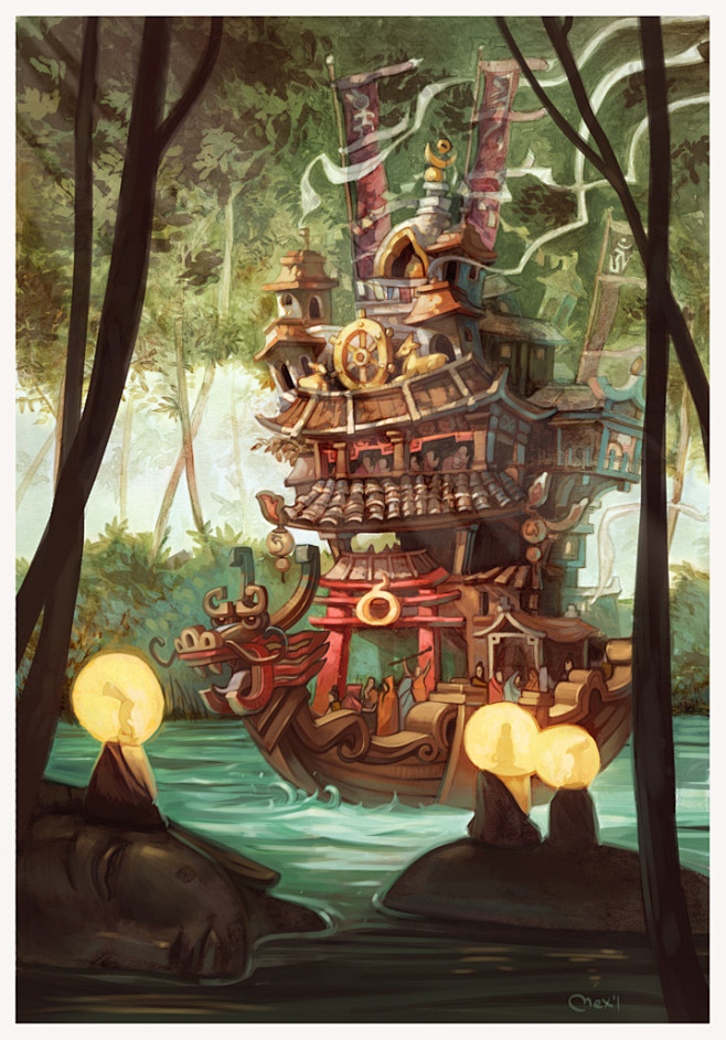 Dharma Boat by ~Sidx...