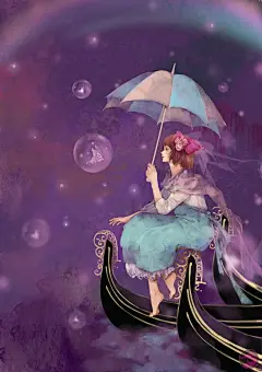 【白树插画】白树，江苏 南京的姑娘。新锐插画家，在《新蕾》、《小说绘》、《许愿草》等杂志都有发表插画。毕业于南京艺术学院 艺术设计专业。家有一只小猫 两只米女。画风因温暖、清新、自然、以及有淡淡的忧伤，而深受大家喜爱。作者作品入围第6届OACC金龙奖 插画作品《呼吸》在第7届金龙奖获得最佳插画提名 插画作品《裘蝶》 　　2011出版个人画集《翼》
相册创建：2013年1月6日