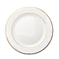 家用欧式小奢华金边餐盘菜碟创意个性陶瓷菜盘意面盘子西餐盘全套-淘宝网