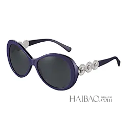 【图】摩登外表下澎湃的朋克灵魂！范思哲 (Versace) 2013秋冬“标志水晶”太阳镜系列_第2页_范思哲_海报时尚网