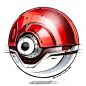 How about a slight design refresh on the old PokeBall? Prismacolor pencil, markers, and chalk on bond paper.