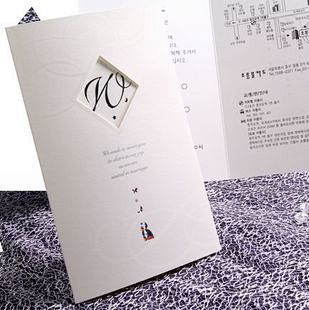 欧式喜帖个性wedding card结婚...