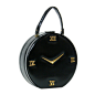 1950's Clock Shaped Box Handbag