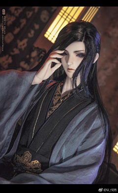 孙语_Sunny采集到BJD-古装男