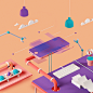 Increment Mag issue 4 : Illustrations for Increment Magazine issue 4 (Energy and Environment). 