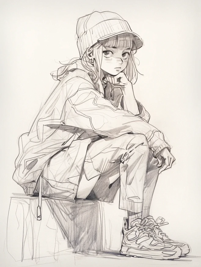每日绘画✏️万物皆可速写