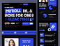 Neubrutalism landing page web site inspiration landing