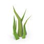 Low Poly Grass Object