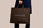 brand brand identity branding  Fashion  fashion brand Marco Luis Clothing clothing store visual identity