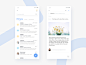 Gmail redesign—— 2 ui weather blue color design google gmail redesign