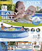 Amazon.com: Intex 12ft X 30in Easy Set Pool Set with Filter Pump: Garden & Outdoor