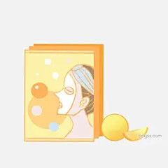 卡通女性面膜插画图片大小2000x2000px 图片尺寸433.91 KB 来自PNG搜索网 pngss.com 免费免扣png素材下载！补水面膜#护肤品#化妆品#美白面膜#美容用品#美妆用品#水果面膜#装饰图案#