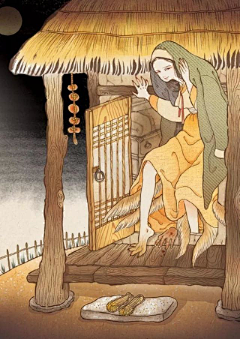 叼橄榄的小妖采集到和风&新中式插画