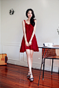 milkcocoa，Eileen ribbon dress