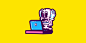 Skeleton Crew - Facebook Animated .gif Stickers : Download the pack from the Facebook Sticker store here: <a class="text-meta meta-link" rel="nofollow" href="http://bit.ly/SkeletonCrewS" title="http://bit.ly/SkeletonC