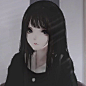 暗黑系少女风