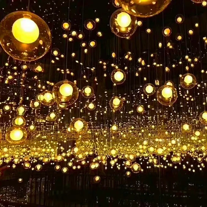led发光圆球灯钻石星空灯发光球中球 七彩同步魔幻钻石星空艺术馆-淘宝网-花瓣网