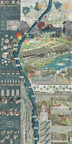 伊看山月采集到建筑展板