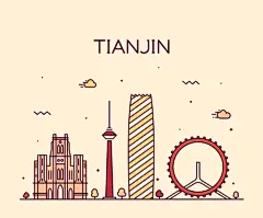 城市世界名胜建筑名片首都EPS矢量设计素材-淘宝网