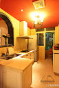 半开放式厨房装修效果图2013图片