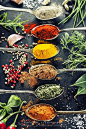 Photograph Herbs and spices selection by Natalia Klenova on 500px