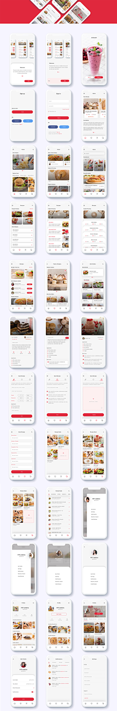 成长Myosotis采集到App_mockup