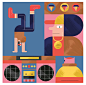 Life is better with music : personal illustrations about doing things when listening music