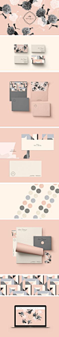 Laura Sawyer Brand Identity by Cocorrina