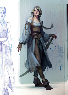 堕月Dawn采集到人物