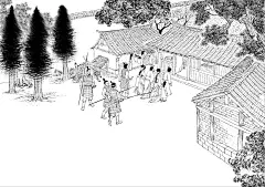 写实连环画，写实军事插画，写实二战漫画绘本，写实漫画线稿，军迷枪械插画，写实战争插画，写实古风插画，写实传统漫画，漫画线稿，白描线描，写实儿童插画，写实儿童漫画绘本