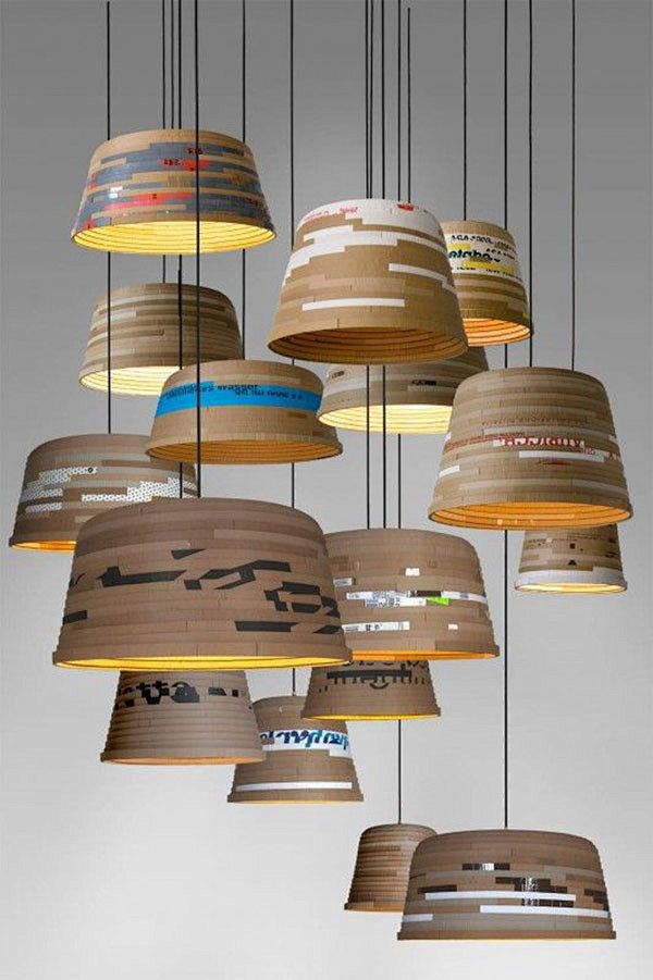 35例惊人的再生灯具设计 生活圈 展示 ...