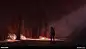 Uncharted: TLL Cinematic, Aaron Limonick : Here's a concept I worked on with One Pixel Brush to get a sense of lighting for one of our cinematics.
