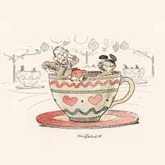 插画师 Toni Galmés 笔下美好的童年插画，温馨 ​​​​