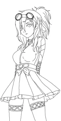 Coloring book page