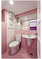 粉色瓷砖 #卫浴#