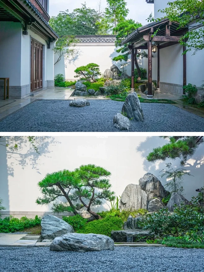 简中｜禅意庭院小景，写意精致生活-花瓣网