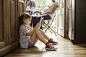 Girl engrossed in video streaming on digital tablet by photoalto on 500px