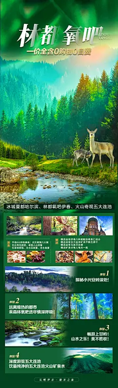 林都氧吧 旅游海报-设计素材-shejisc.cn