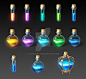 Potions by Waranry